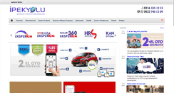 Desktop Screenshot of ipekyolunet.com